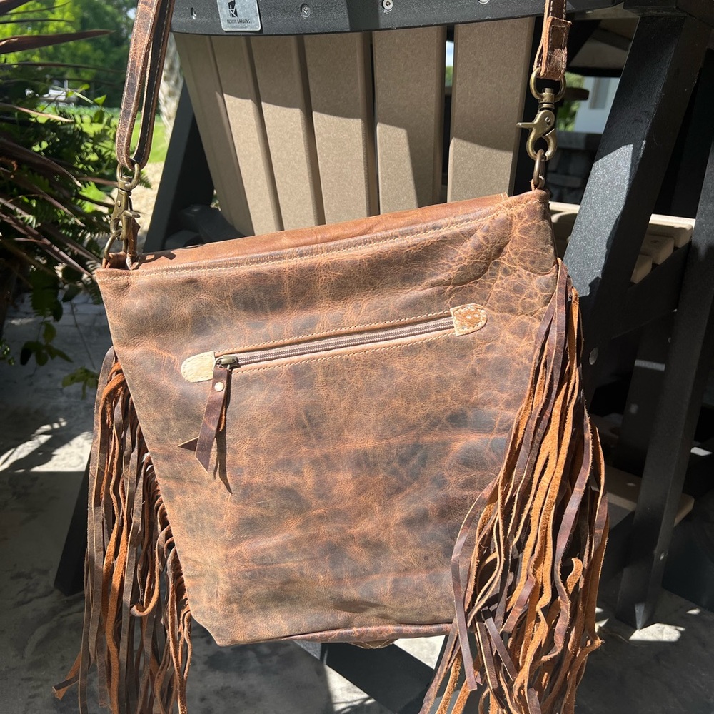 Thunderbird retro leather, bag, crossbody Myra - Picture 4 of 5